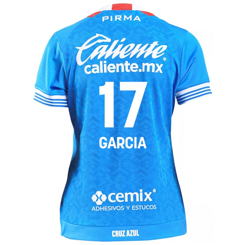 Criança Camisola Amaury Garcia #17 Céu Azul Principal 2024/25 Camisa Brasil