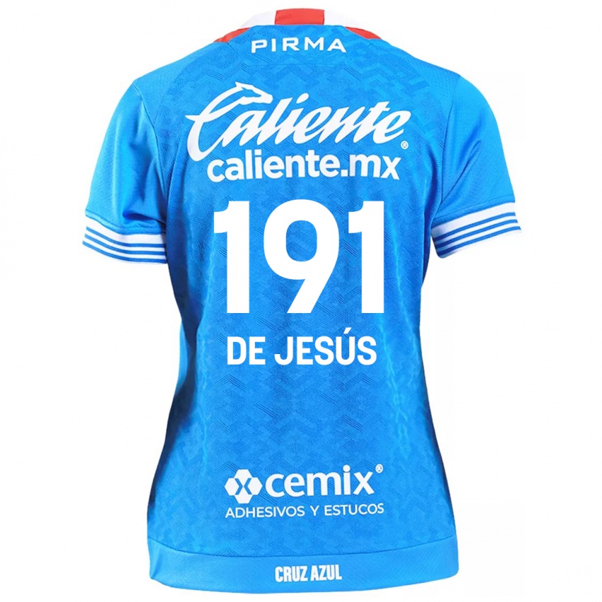 Criança Camisola Luis De Jesús #191 Céu Azul Principal 2024/25 Camisa Brasil