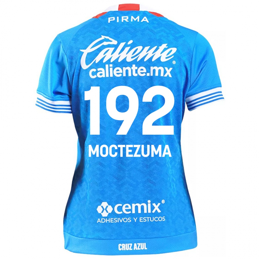 Criança Camisola Brayan Moctezuma #192 Céu Azul Principal 2024/25 Camisa Brasil