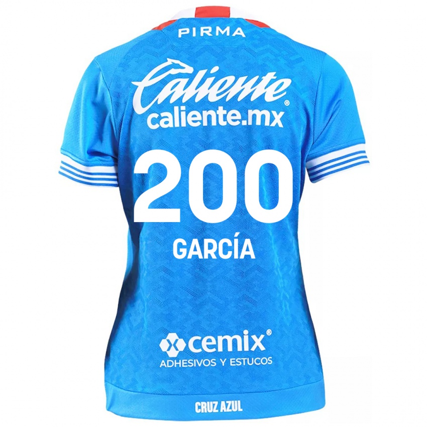 Criança Camisola Jorge Garcia #200 Céu Azul Principal 2024/25 Camisa Brasil