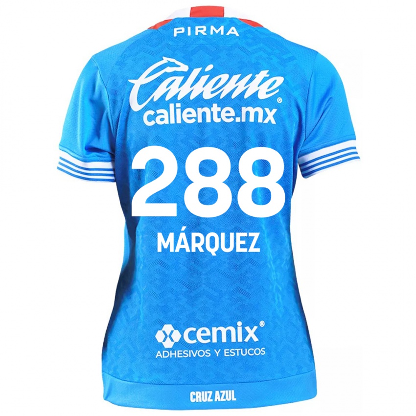 Criança Camisola Víctor Márquez #288 Céu Azul Principal 2024/25 Camisa Brasil