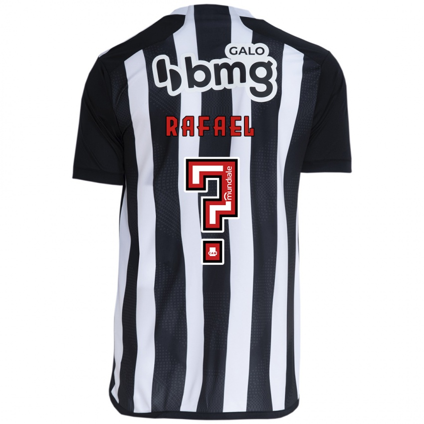 Criança Camisola João Rafael #0 Branco Preto Principal 2024/25 Camisa Brasil