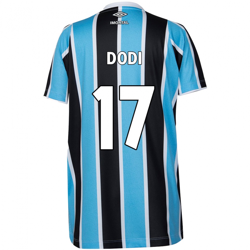 Criança Camisola Dodi #17 Azul Preto Branco Principal 2024/25 Camisa Brasil