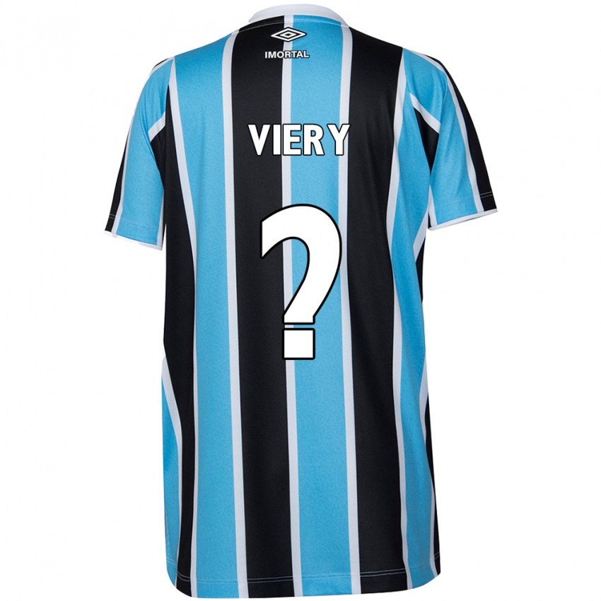 Criança Camisola Viery #0 Azul Preto Branco Principal 2024/25 Camisa Brasil