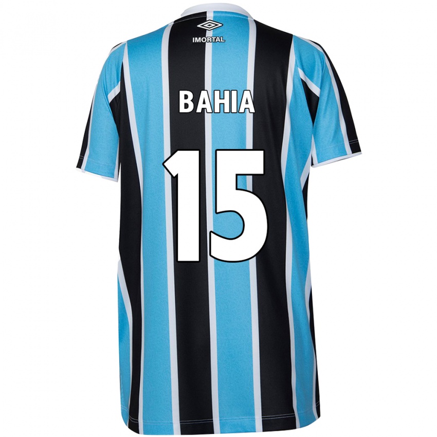 Criança Camisola Raíssa Bahia #15 Azul Preto Branco Principal 2024/25 Camisa Brasil