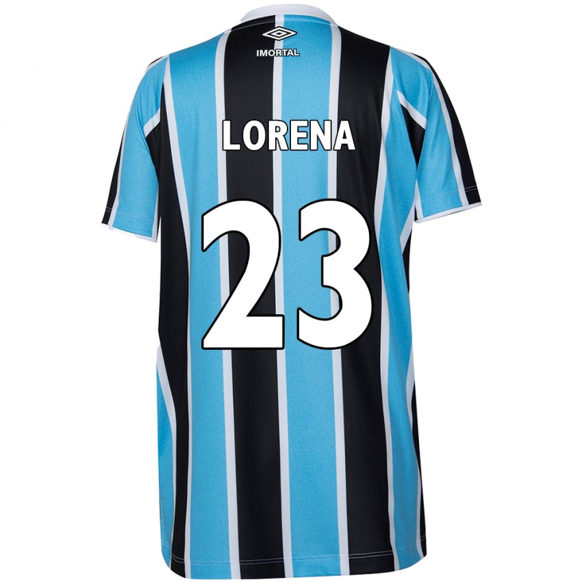 Criança Camisola Lorena #23 Azul Preto Branco Principal 2024/25 Camisa Brasil