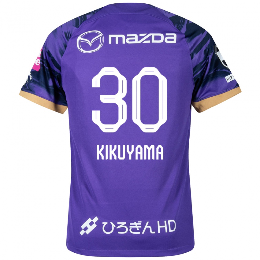 Criança Camisola Rio Kikuyama #30 Roxo Branco Principal 2024/25 Camisa Brasil