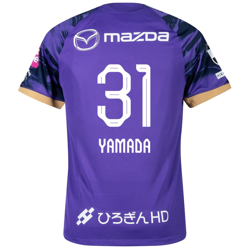 Criança Camisola Manato Yamada #31 Roxo Branco Principal 2024/25 Camisa Brasil