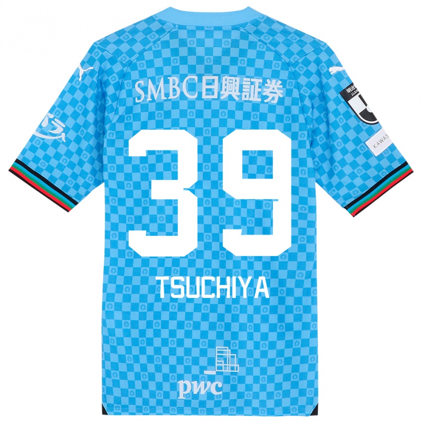 Criança Camisola Kaito Tsuchiya #39 Azul Azul Principal 2024/25 Camisa Brasil