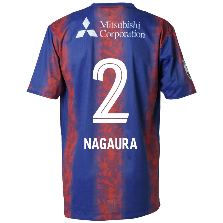 Criança Camisola Koshi Nagaura #2 Azul Vermelho Principal 2024/25 Camisa Brasil