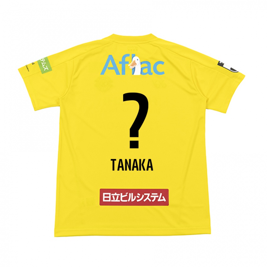 Criança Camisola Ari Tanaka #0 Amarelo Preto Principal 2024/25 Camisa Brasil