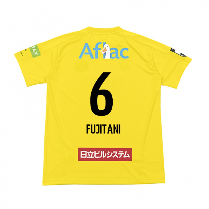 Criança Camisola Atsuto Fujitani #6 Amarelo Preto Principal 2024/25 Camisa Brasil