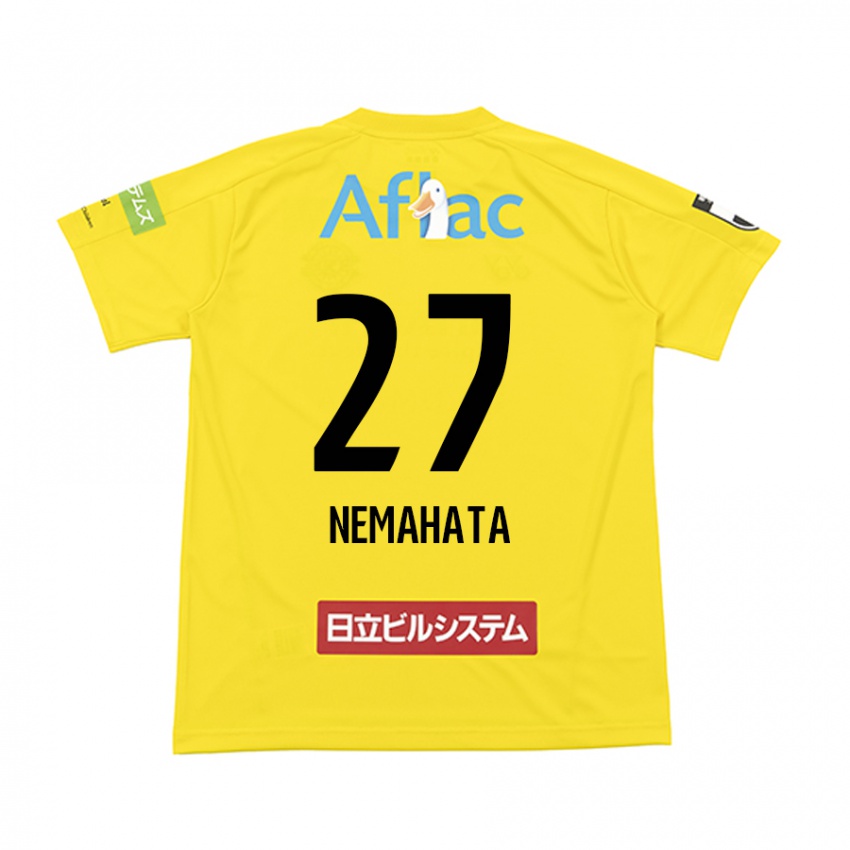 Criança Camisola Hayato Nemahata #27 Amarelo Preto Principal 2024/25 Camisa Brasil