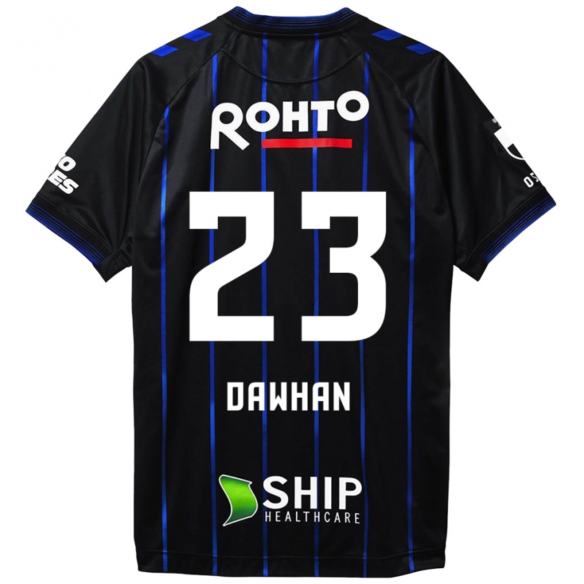 Criança Camisola Dawhan #23 Preto Azul Principal 2024/25 Camisa Brasil