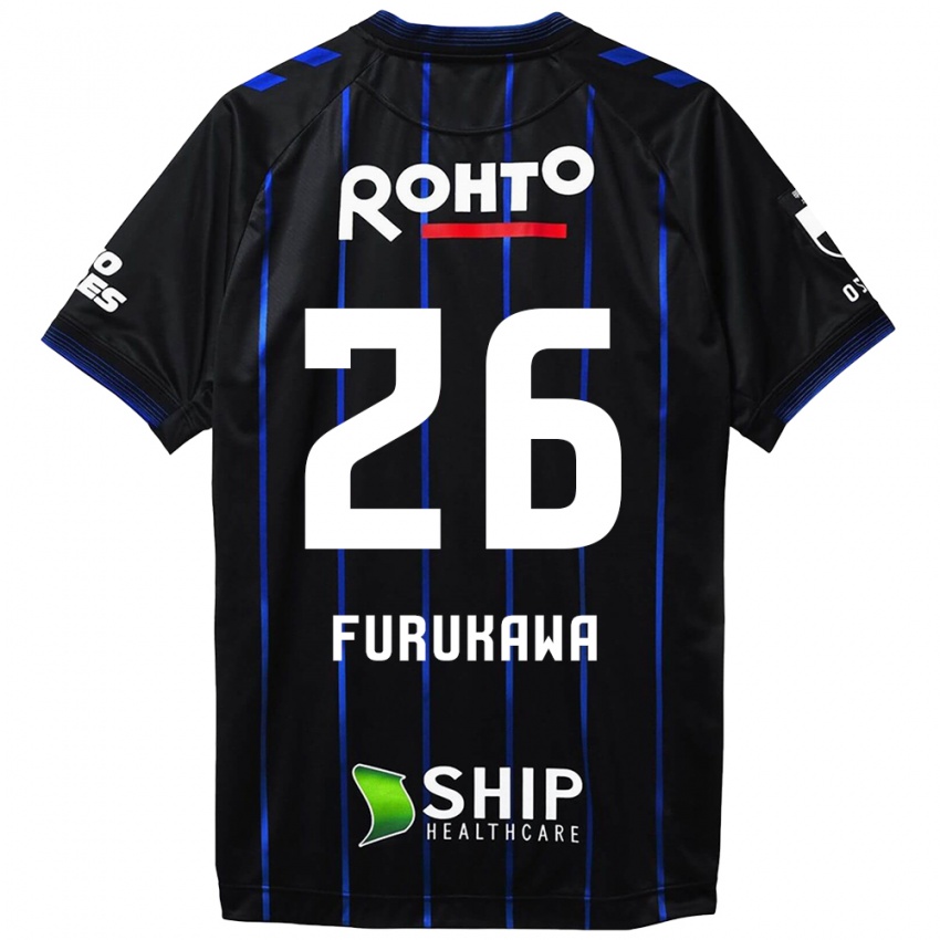 Criança Camisola Kanta Furukawa #26 Preto Azul Principal 2024/25 Camisa Brasil