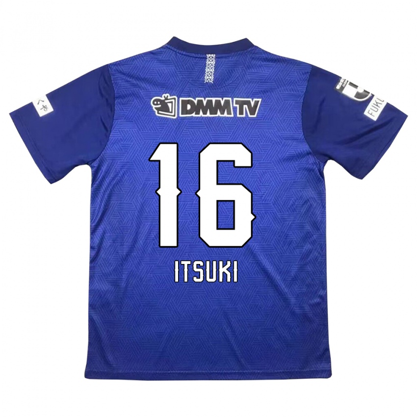 Criança Camisola Itsuki Oda #16 Azul Escuro Principal 2024/25 Camisa Brasil