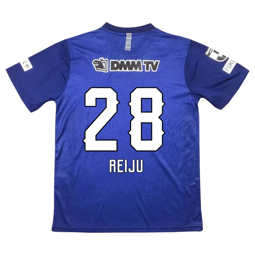 Criança Camisola Reiju Tsuruno #28 Azul Escuro Principal 2024/25 Camisa Brasil