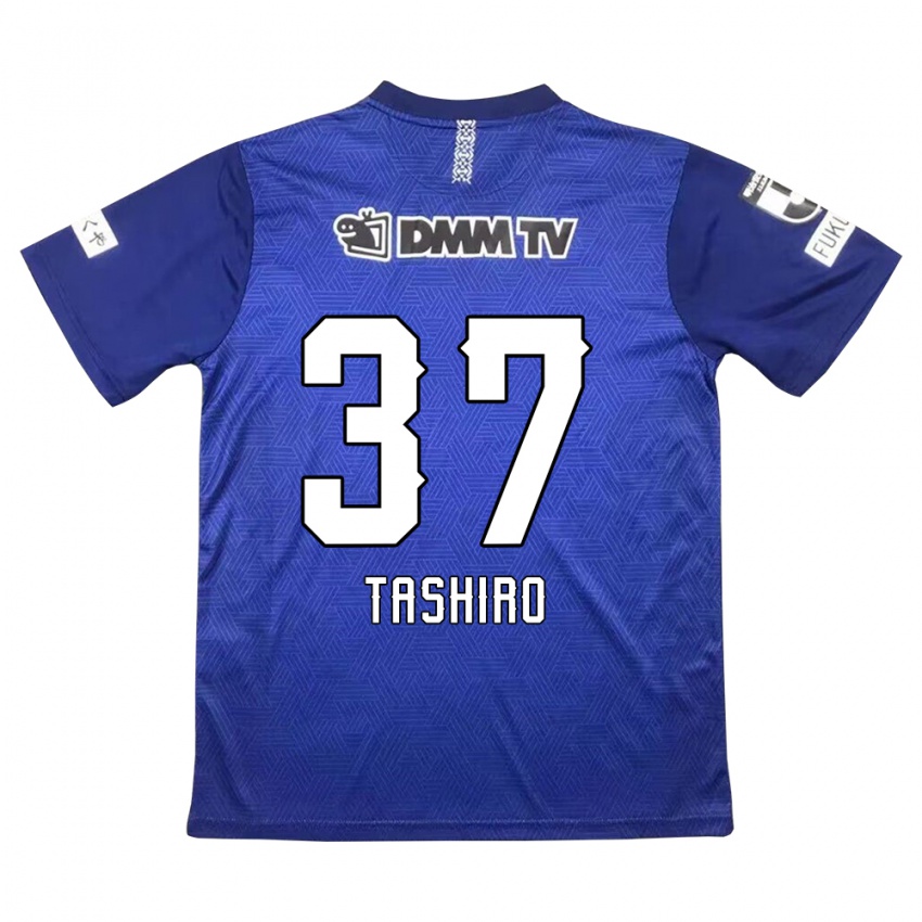 Criança Camisola Masaya Tashiro #37 Azul Escuro Principal 2024/25 Camisa Brasil