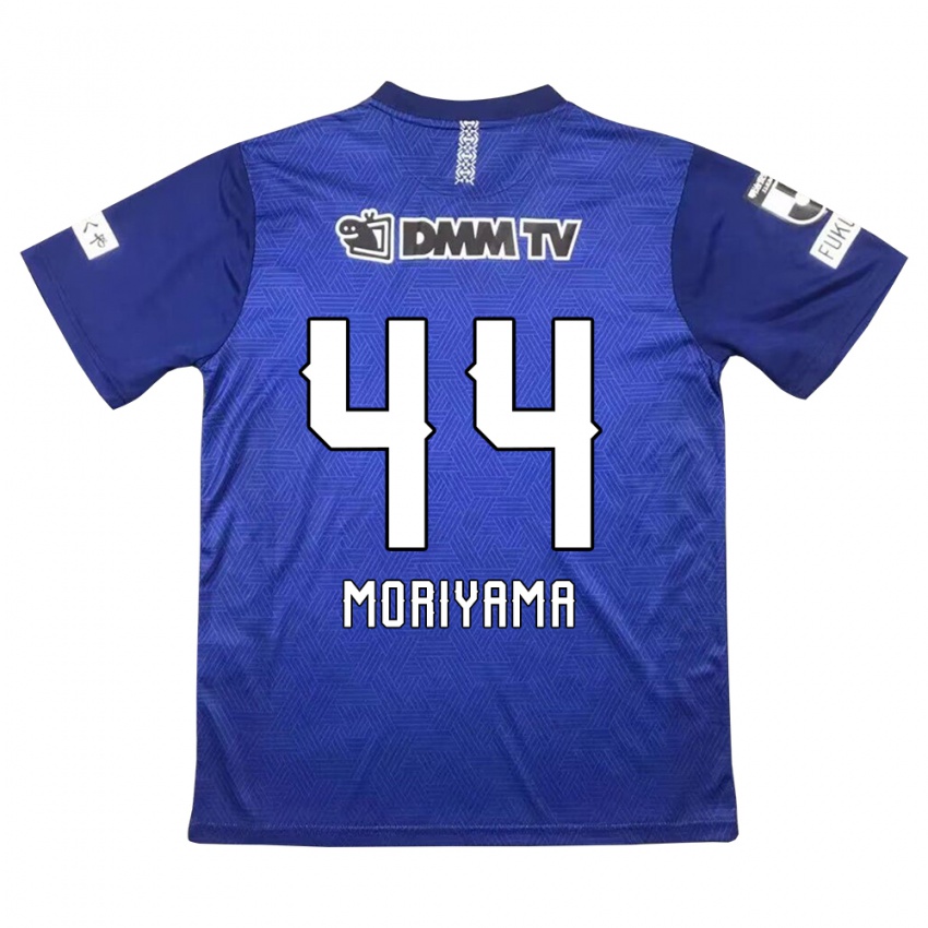 Criança Camisola Kimiya Moriyama #44 Azul Escuro Principal 2024/25 Camisa Brasil