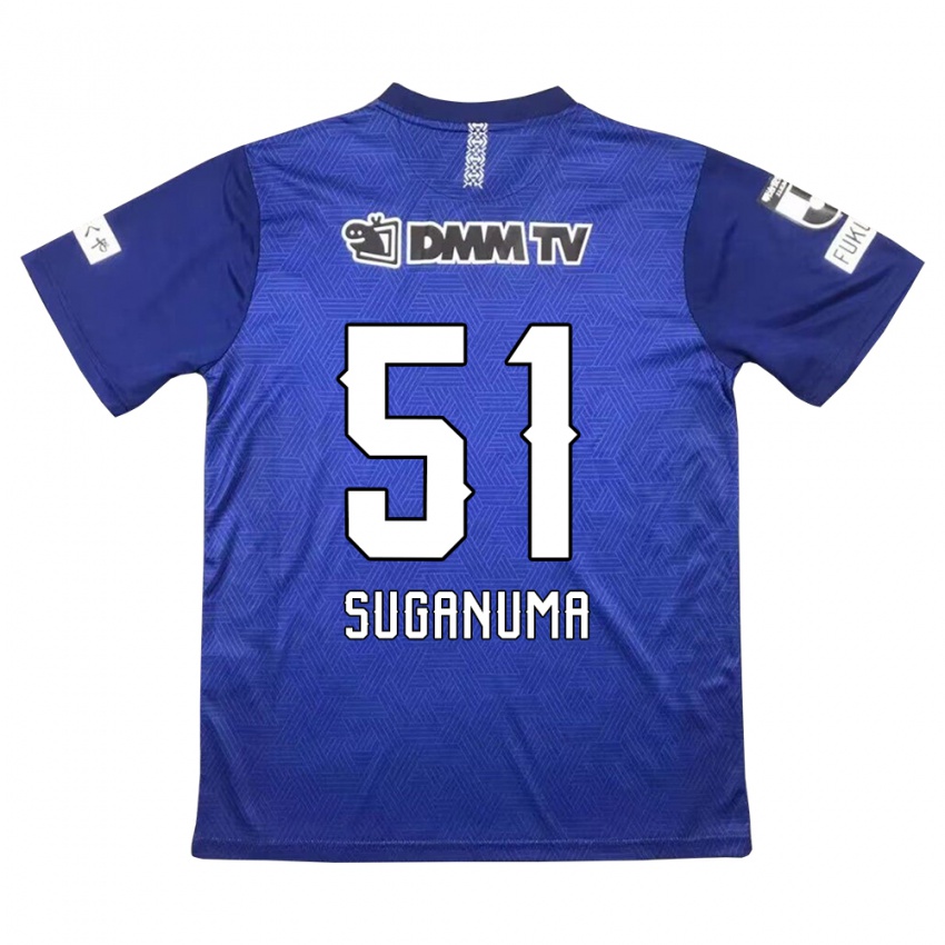 Criança Camisola Kazuaki Suganuma #51 Azul Escuro Principal 2024/25 Camisa Brasil