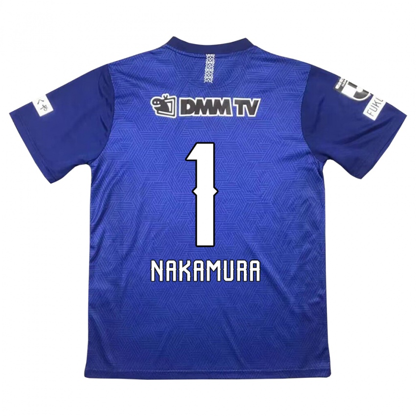 Criança Camisola Seigo Nakamura #1 Azul Escuro Principal 2024/25 Camisa Brasil