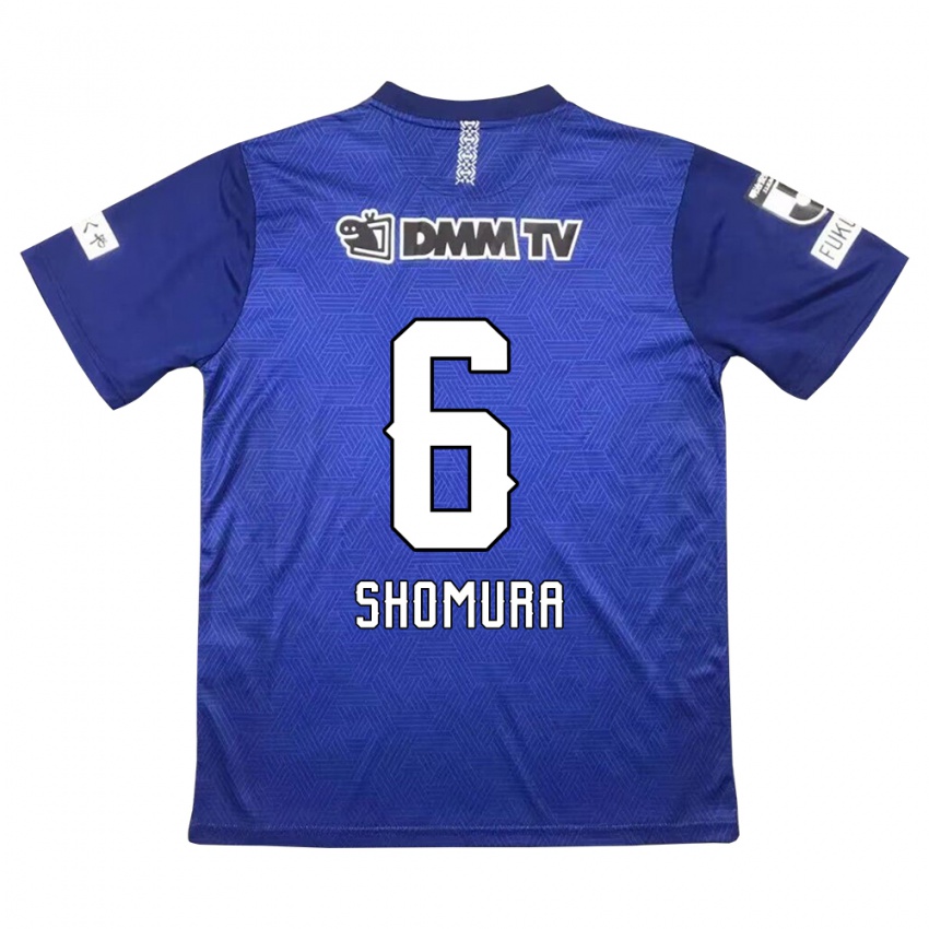 Criança Camisola Tomoki Shomura #6 Azul Escuro Principal 2024/25 Camisa Brasil