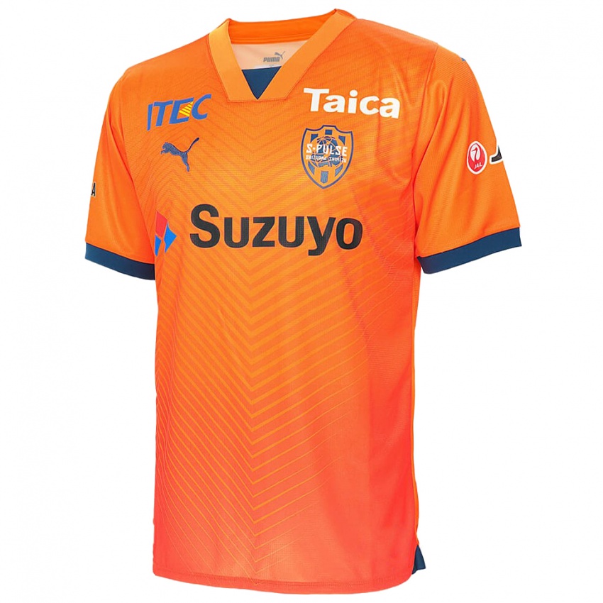 Criança Camisola Takeru Iwao #28 Laranja Azul Principal 2024/25 Camisa Brasil