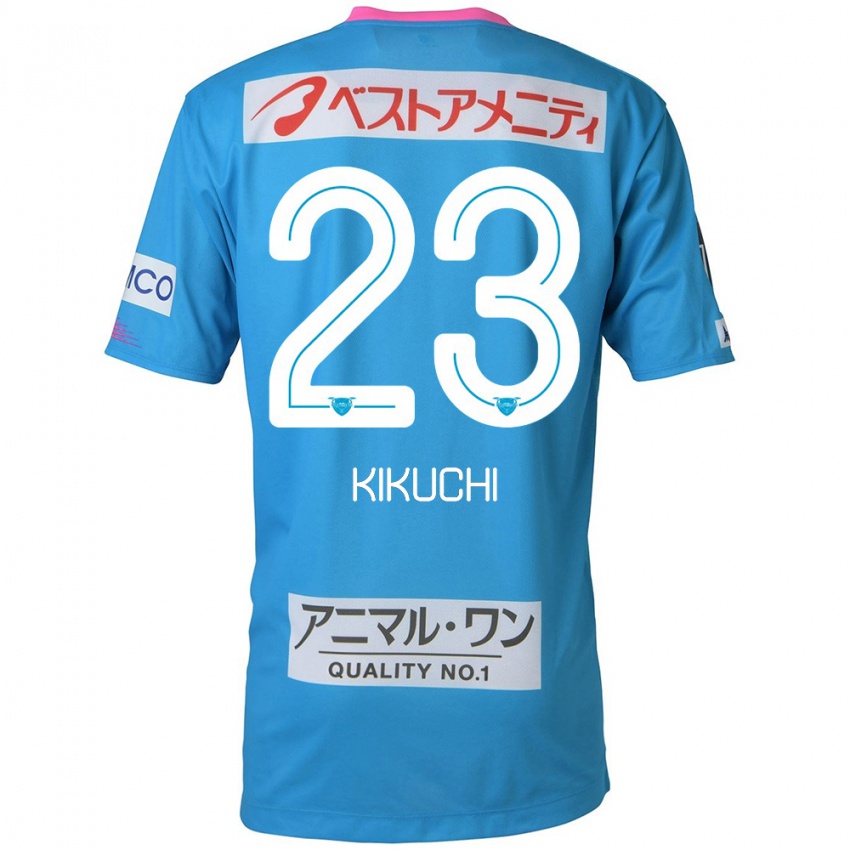 Criança Camisola Taichi Kikuchi #23 Azul Rosa Principal 2024/25 Camisa Brasil