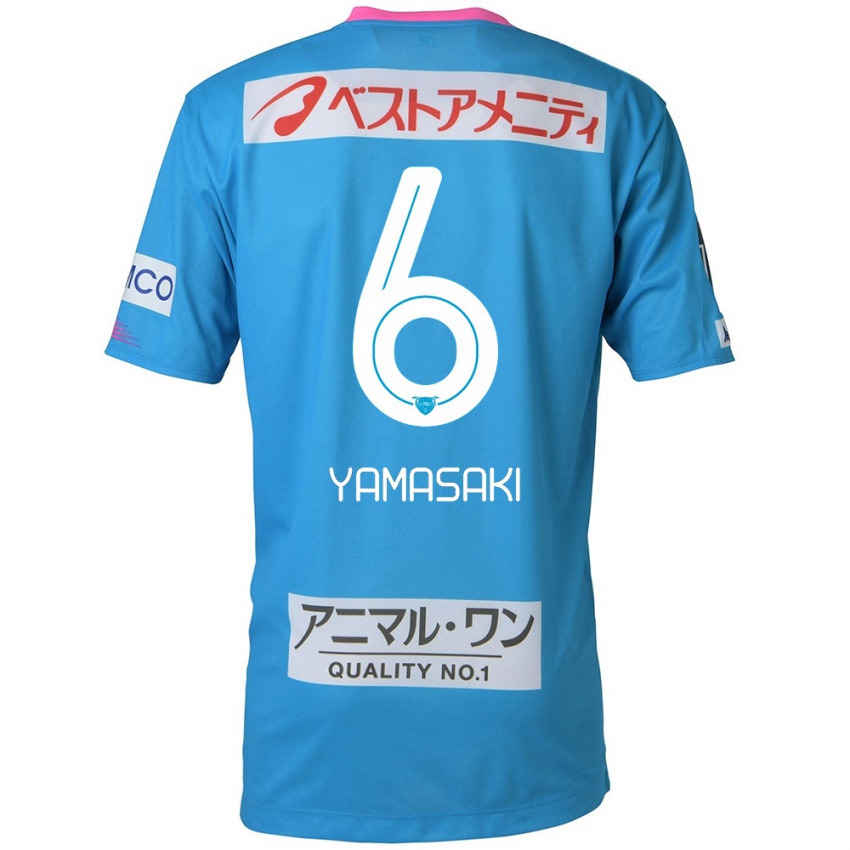 Criança Camisola Haruki Yamasaki #6 Azul Rosa Principal 2024/25 Camisa Brasil