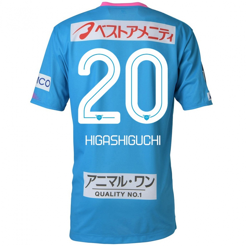 Criança Camisola Aitaro Higashiguchi #20 Azul Rosa Principal 2024/25 Camisa Brasil