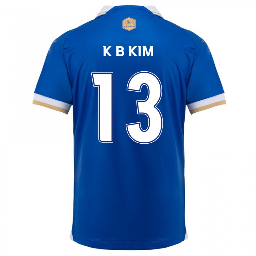 Criança Camisola Bo-Kyung Kim #13 Branco Azulado Principal 2024/25 Camisa Brasil