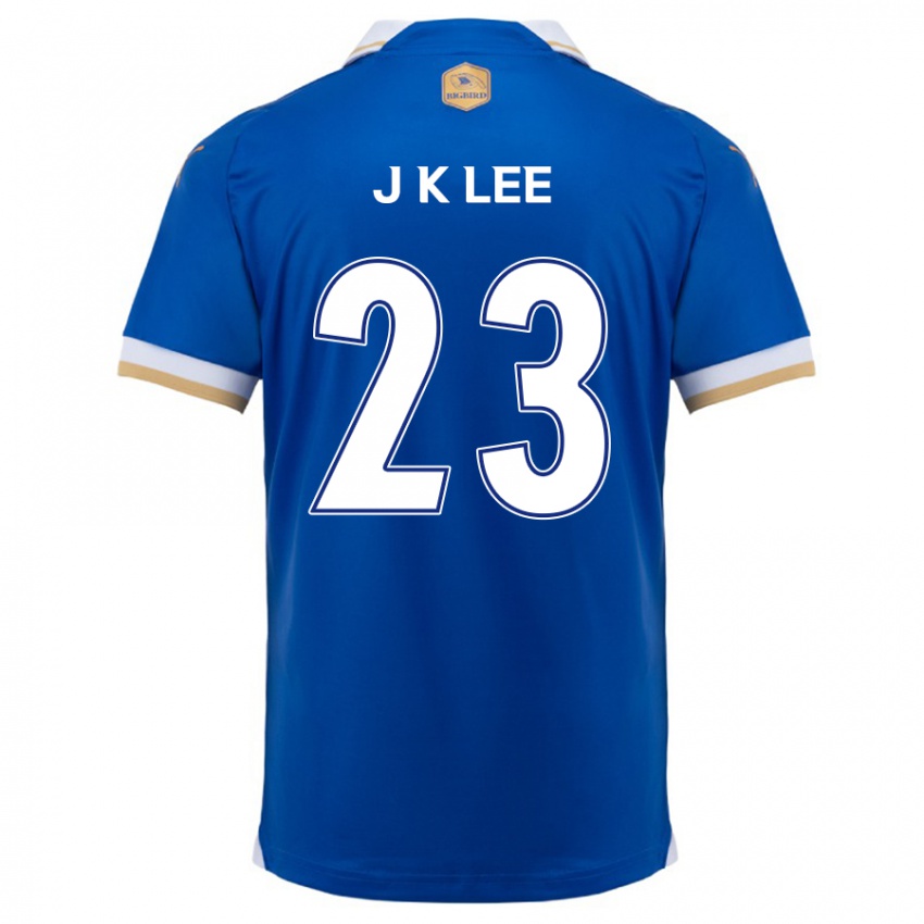 Criança Camisola Ki-Je Lee #23 Branco Azulado Principal 2024/25 Camisa Brasil