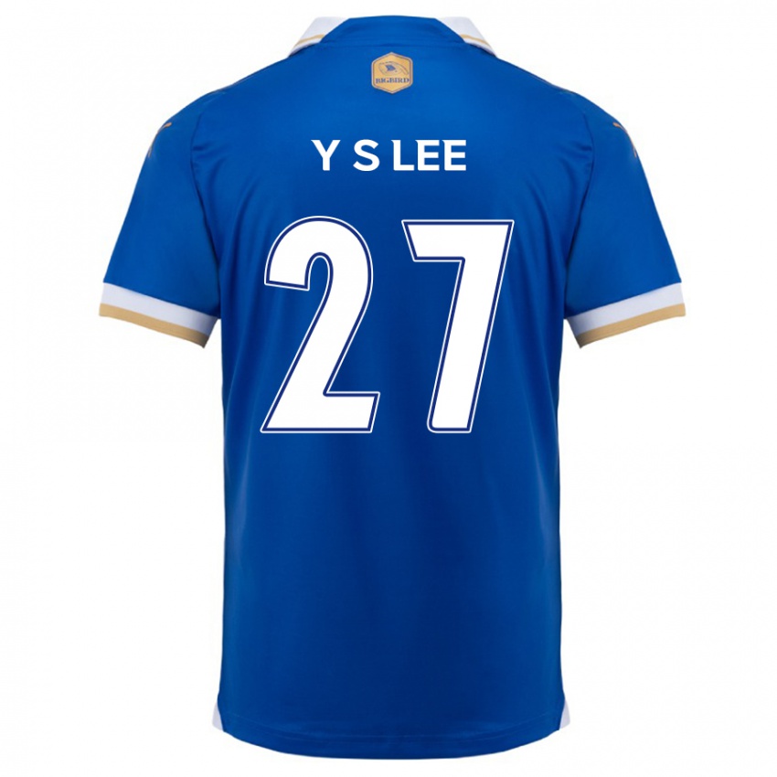 Criança Camisola Shi-Yeong Lee #27 Branco Azulado Principal 2024/25 Camisa Brasil