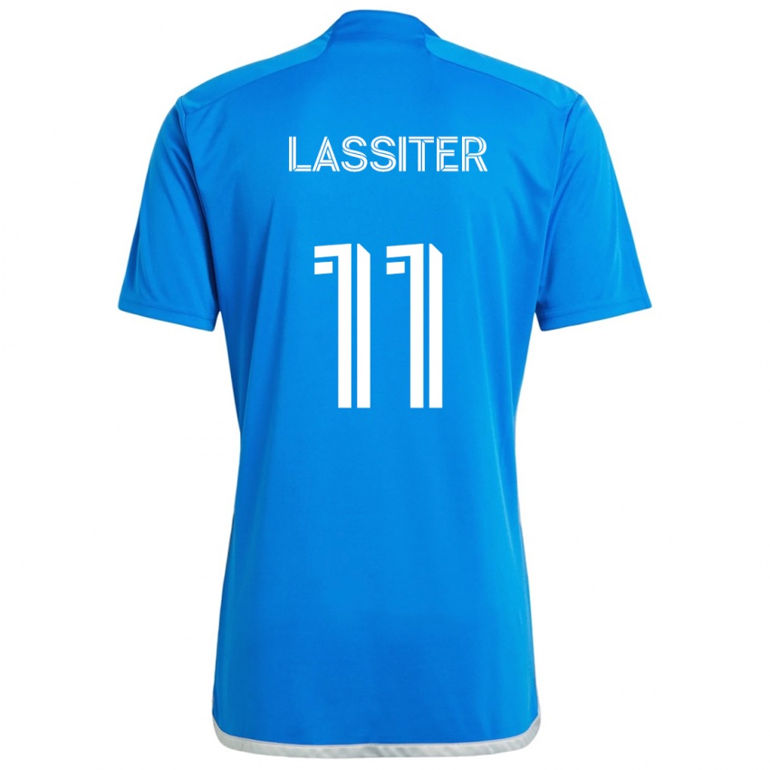 Criança Camisola Ariel Lassiter #11 Branco Azulado Principal 2024/25 Camisa Brasil