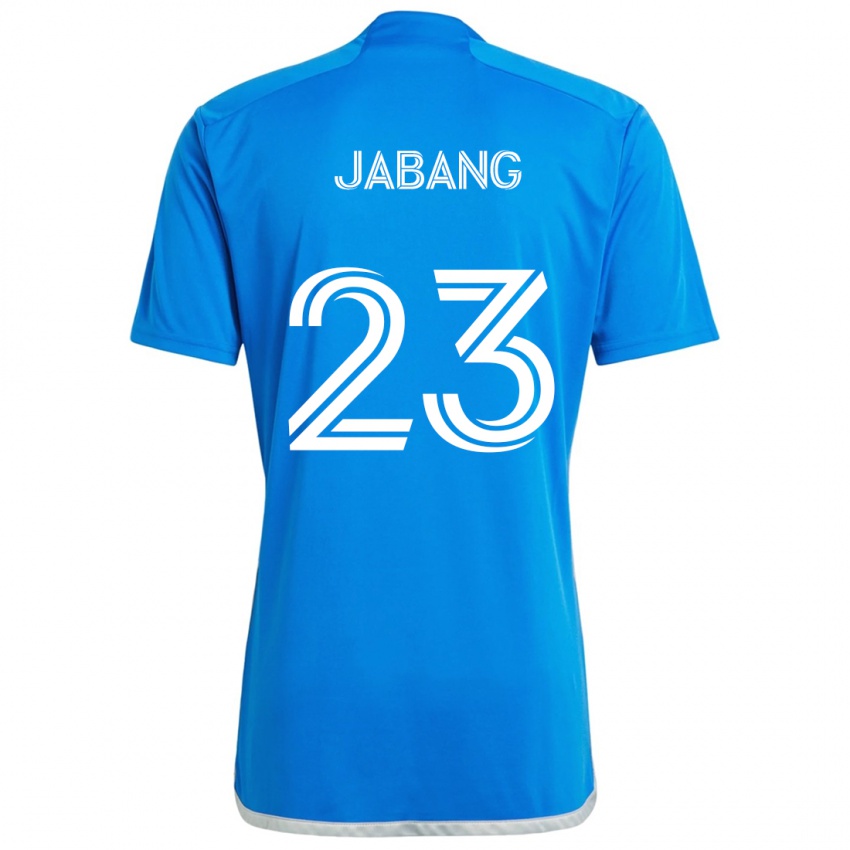 Criança Camisola Ousman Jabang #23 Branco Azulado Principal 2024/25 Camisa Brasil