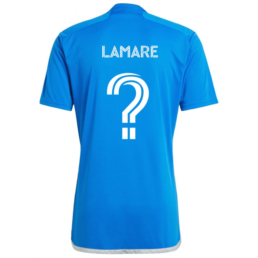 Criança Camisola Samuel Lamare #0 Branco Azulado Principal 2024/25 Camisa Brasil