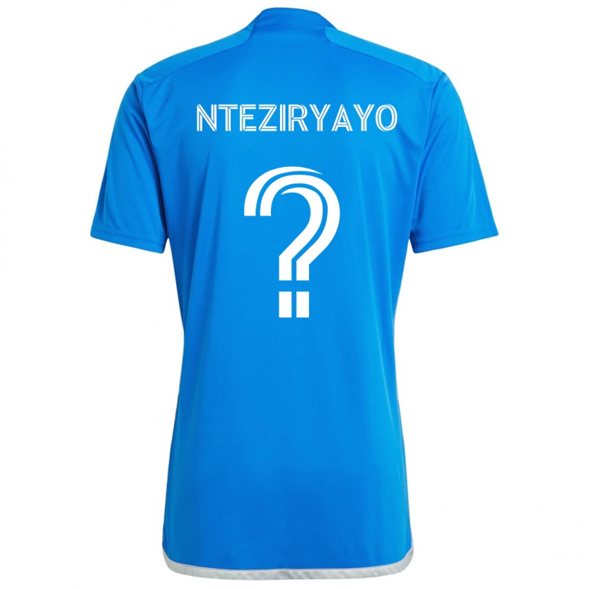 Criança Camisola Josh Nteziryayo #0 Branco Azulado Principal 2024/25 Camisa Brasil