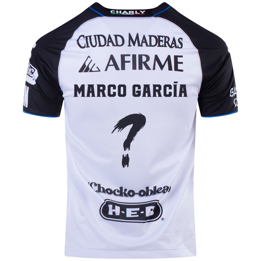 Criança Camisola Marco Garcia #0 Preto Azul Principal 2024/25 Camisa Brasil