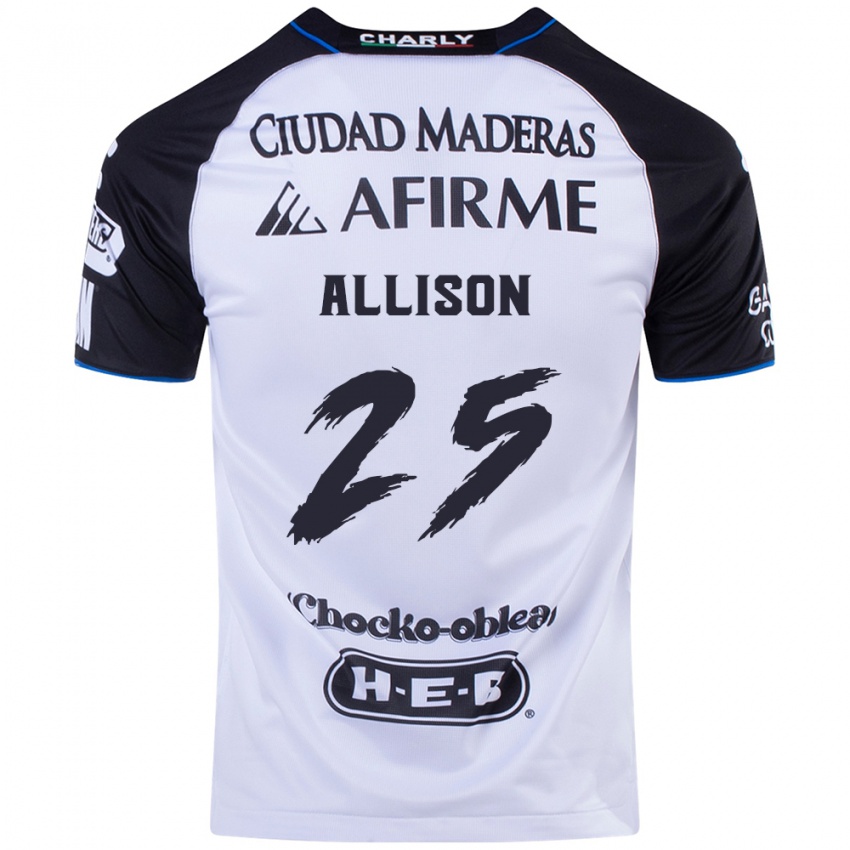 Criança Camisola Guillermo Allison #25 Preto Azul Principal 2024/25 Camisa Brasil