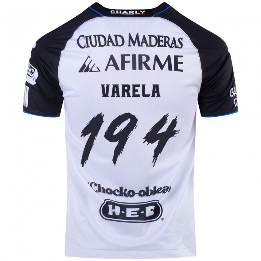 Criança Camisola José Varela #194 Preto Azul Principal 2024/25 Camisa Brasil