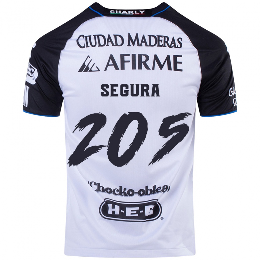 Criança Camisola Mathías Segura #205 Preto Azul Principal 2024/25 Camisa Brasil