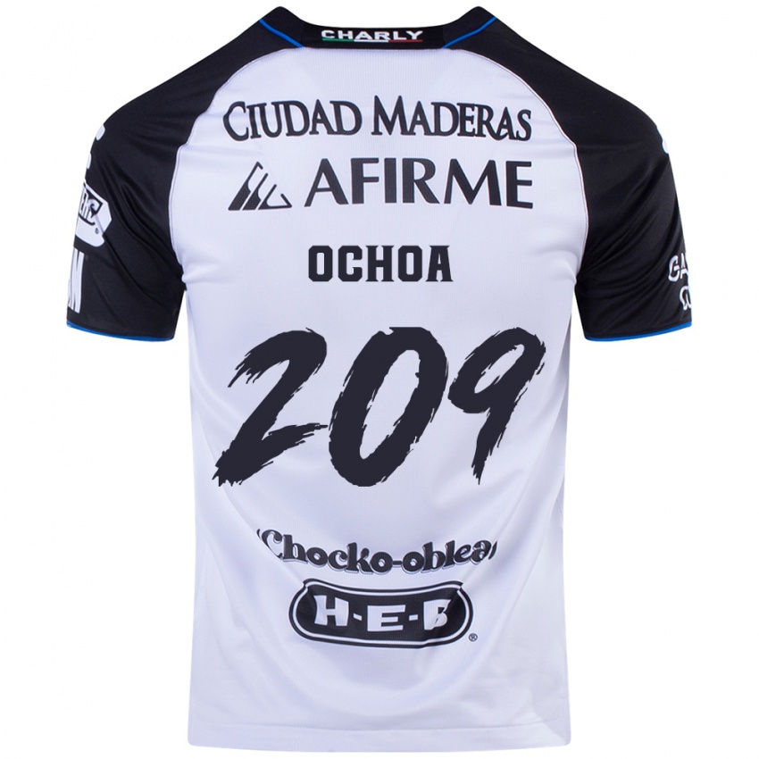 Criança Camisola José Ochoa #209 Preto Azul Principal 2024/25 Camisa Brasil