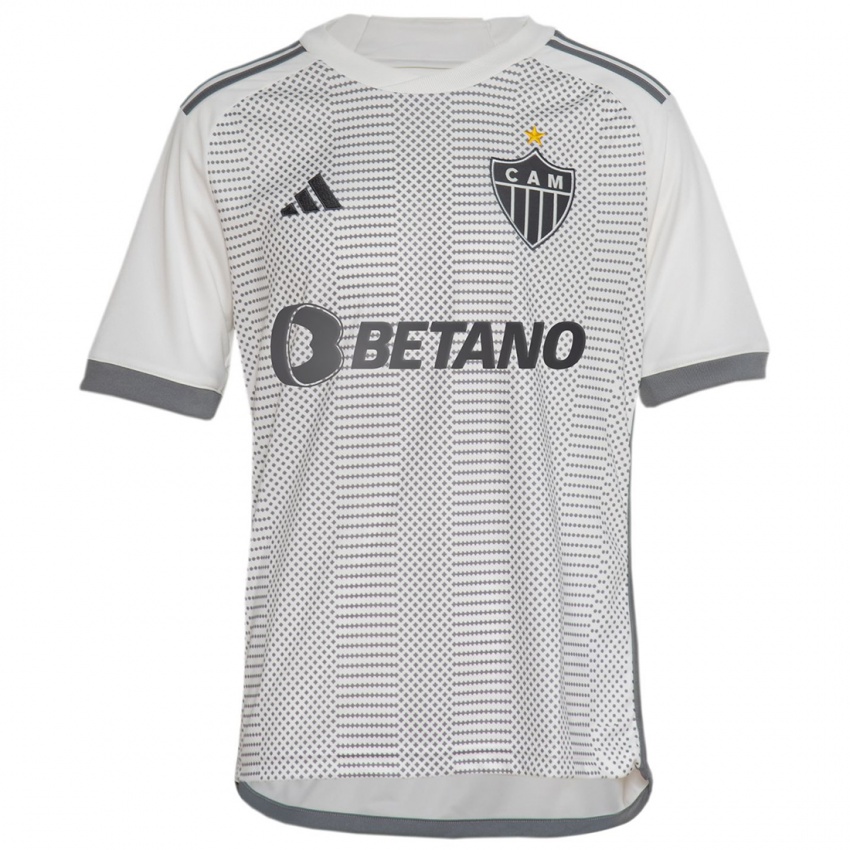 Criança Camisola Victor Hugo #0 Off White Alternativa 2024/25 Camisa Brasil