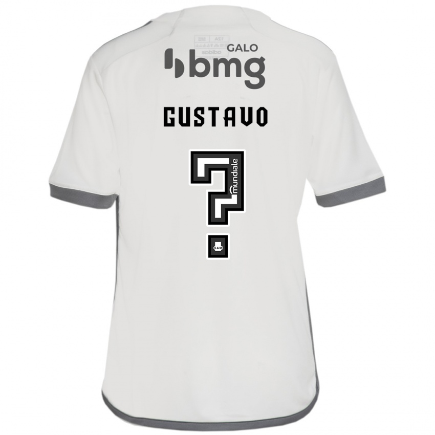 Criança Camisola Paulo Gustavo #0 Off White Alternativa 2024/25 Camisa Brasil