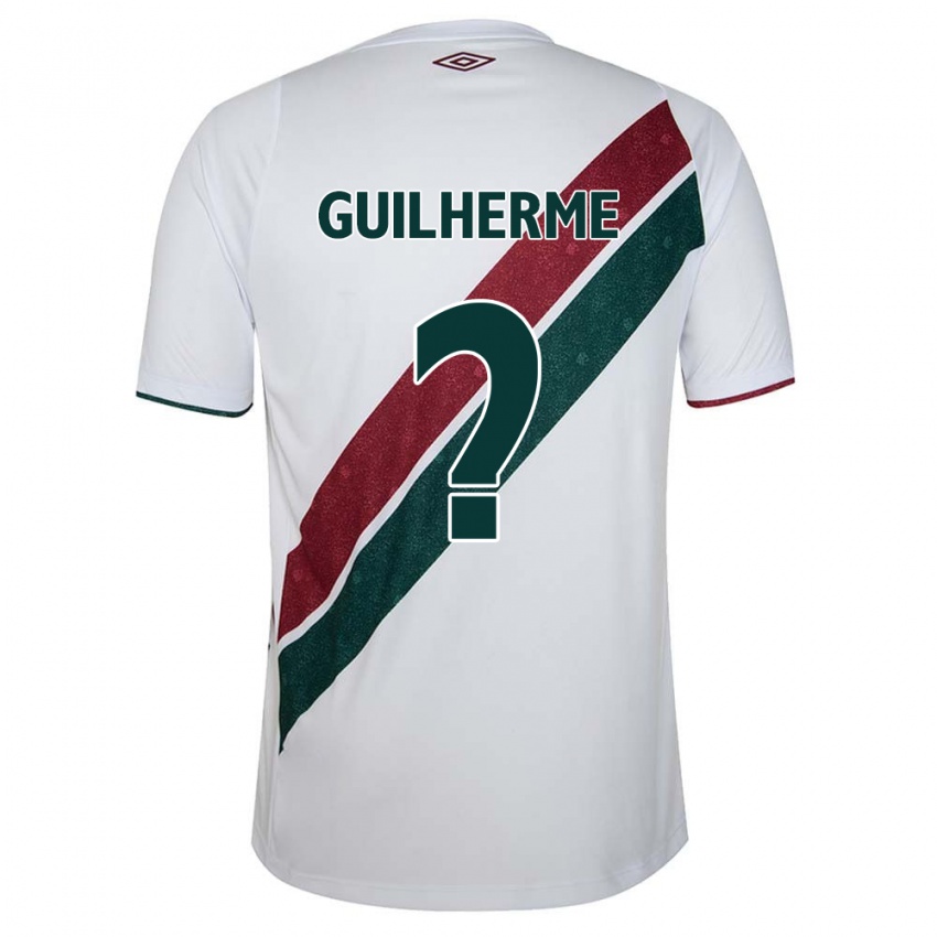 Criança Camisola Luiz Guilherme #0 Branco Verde Castanho Alternativa 2024/25 Camisa Brasil