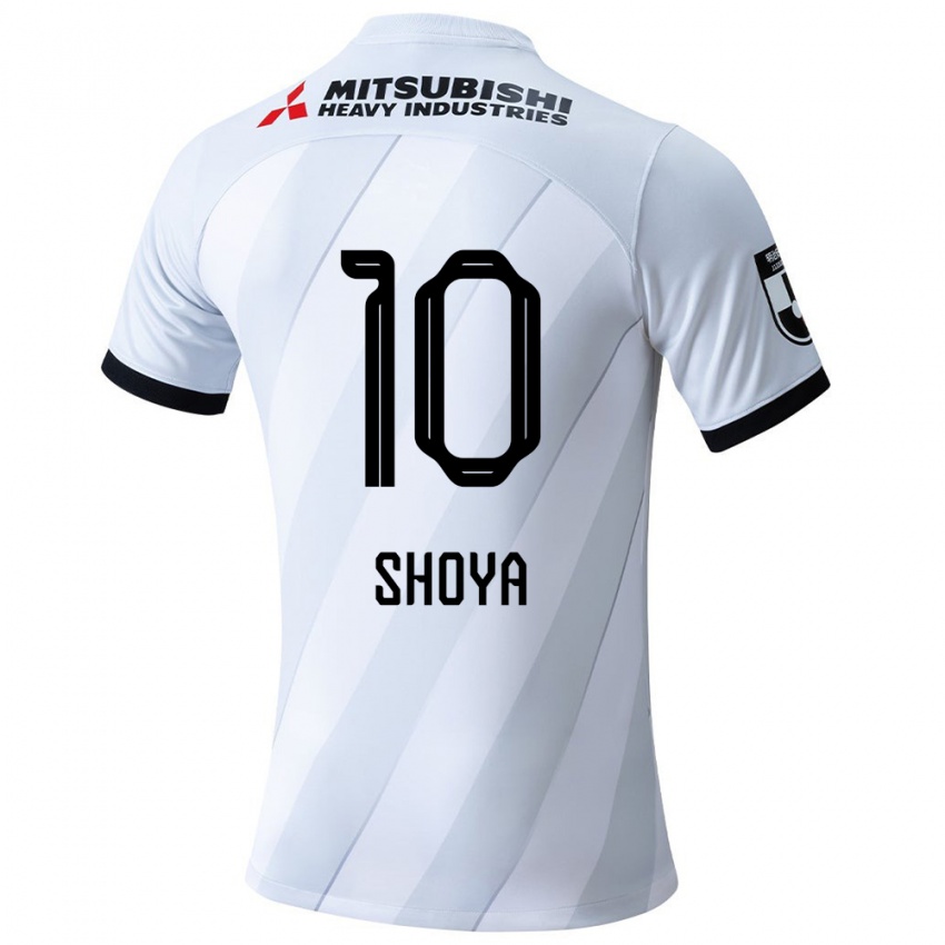 Criança Camisola Shoya Nakajima #10 Branco Cinza Alternativa 2024/25 Camisa Brasil