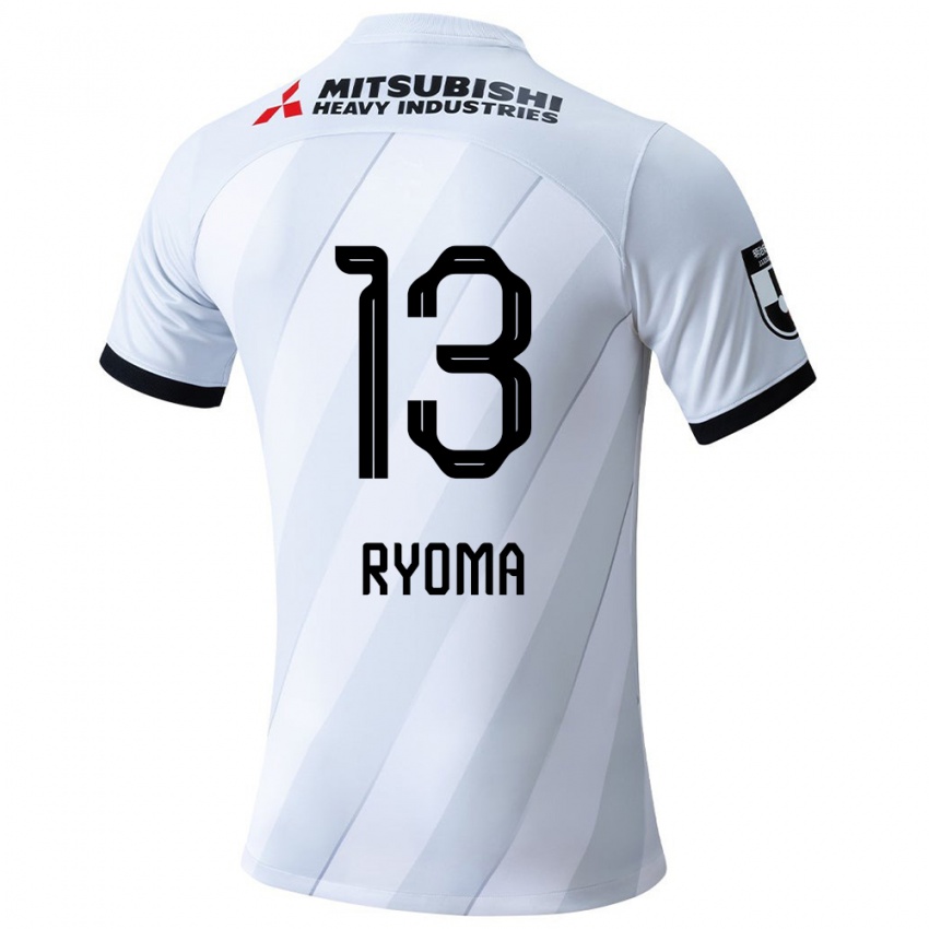 Criança Camisola Ryoma Watanabe #13 Branco Cinza Alternativa 2024/25 Camisa Brasil