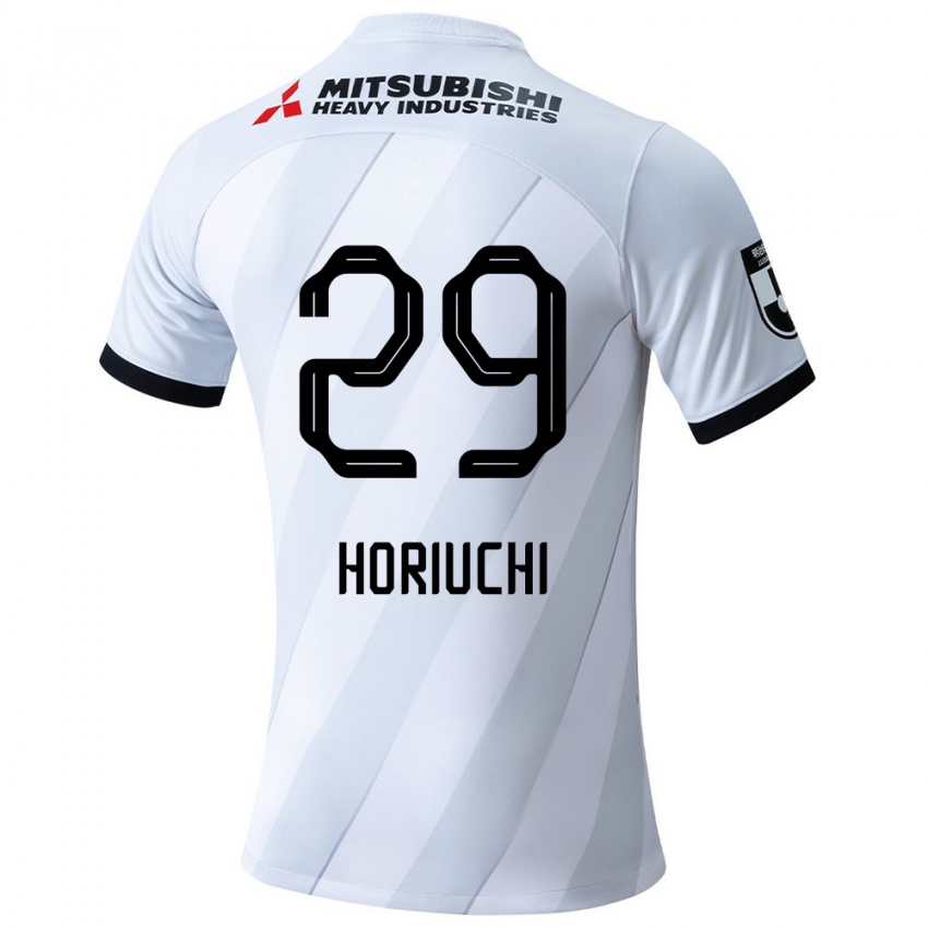 Criança Camisola Yota Horiuchi #29 Branco Cinza Alternativa 2024/25 Camisa Brasil