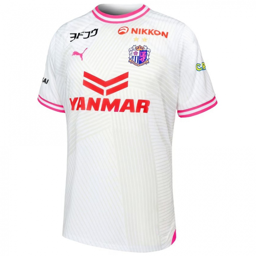 Criança Camisola Keisuke Shimizu #31 Branco Rosa Alternativa 2024/25 Camisa Brasil