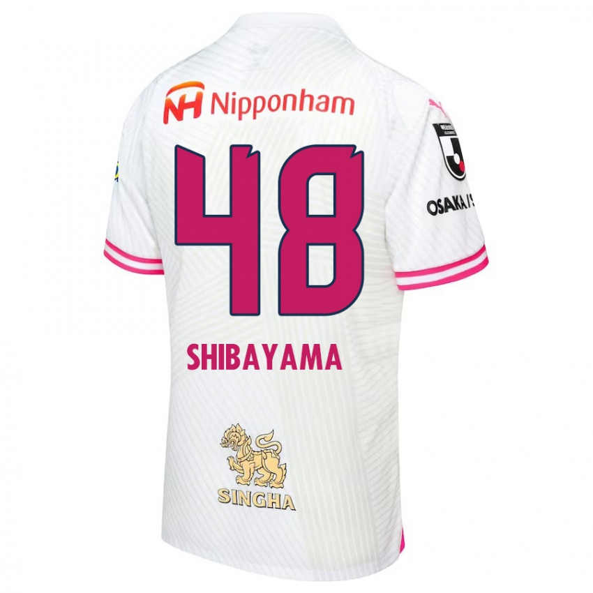 Criança Camisola Masaya Shibayama #48 Branco Rosa Alternativa 2024/25 Camisa Brasil